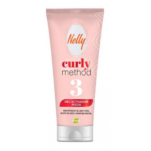 Nelly Curly Method aktiváló gél göndör hajra, 200 ml